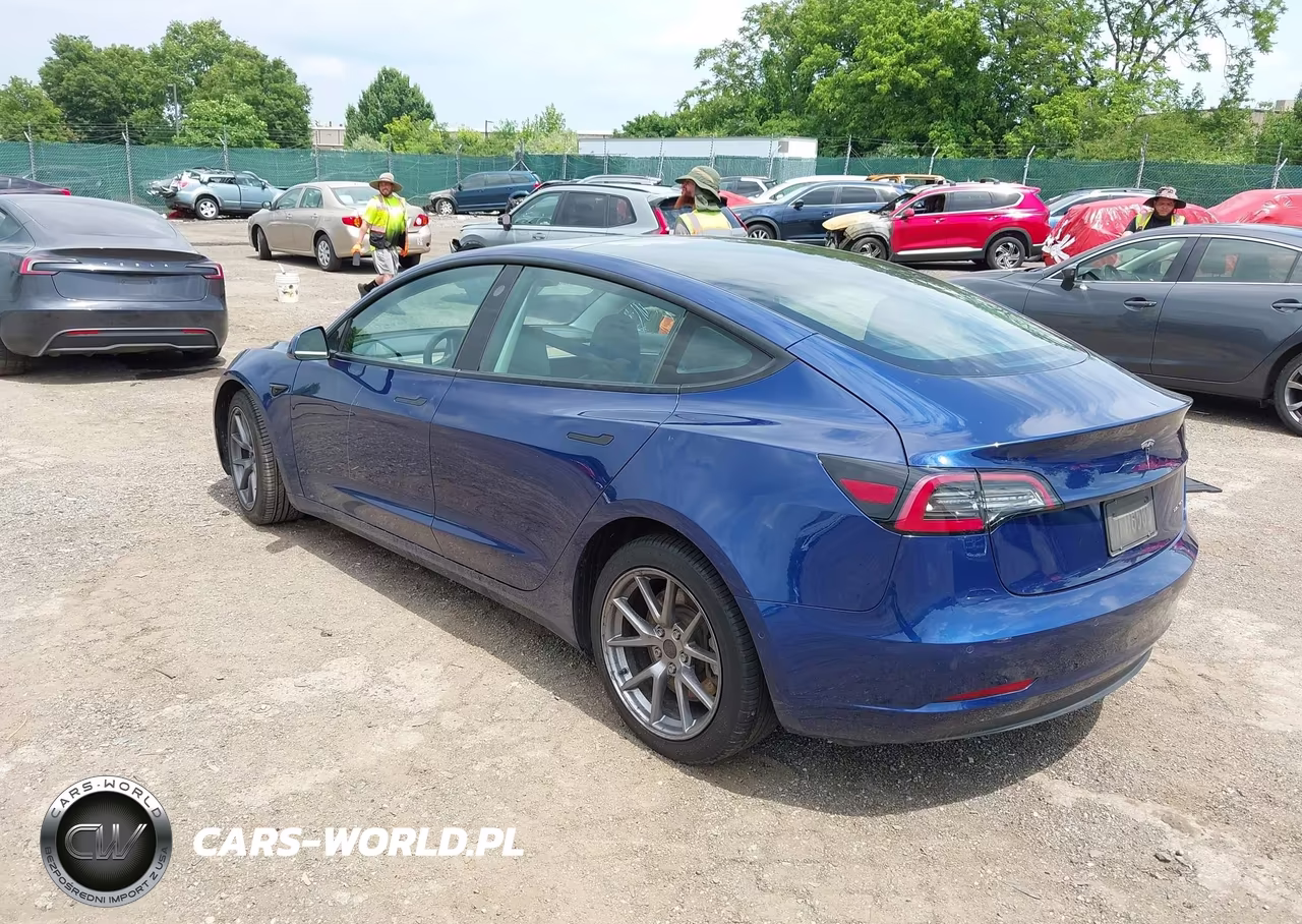 2022 Tesla Model 3 Long Range Dual Motor All-Wheel Drive VIN:5YJ3E1EB6NF103432 - 3