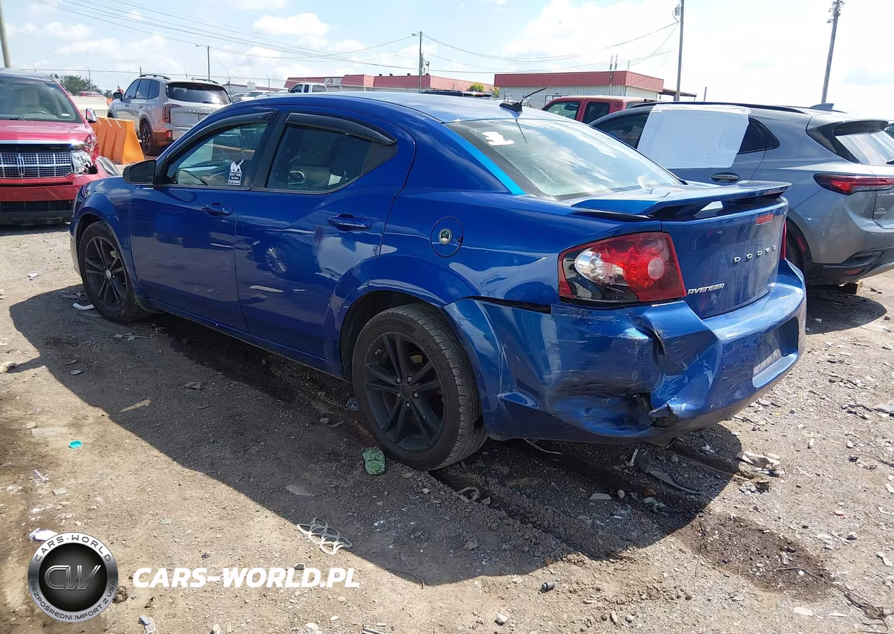 2014 Dodge Avenger Se VIN:1C3CDZAG0EN160296 - 3