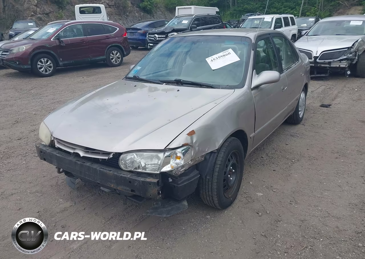 2001 Toyota Corolla Le VIN:2T1BR12E71C442228 - 2
