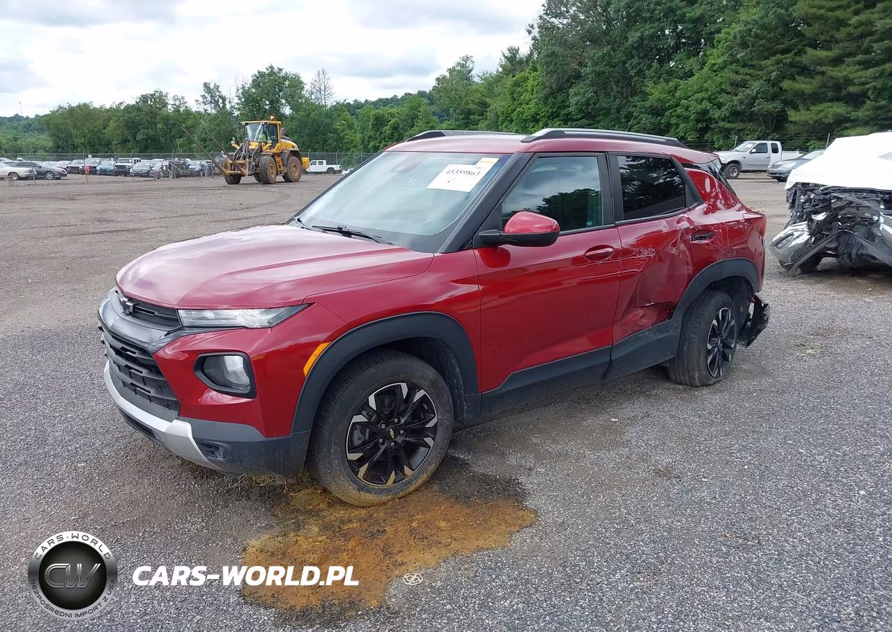 2021 Chevrolet Trailblazer Awd Lt VIN:KL79MRSLXMB122556 - 2