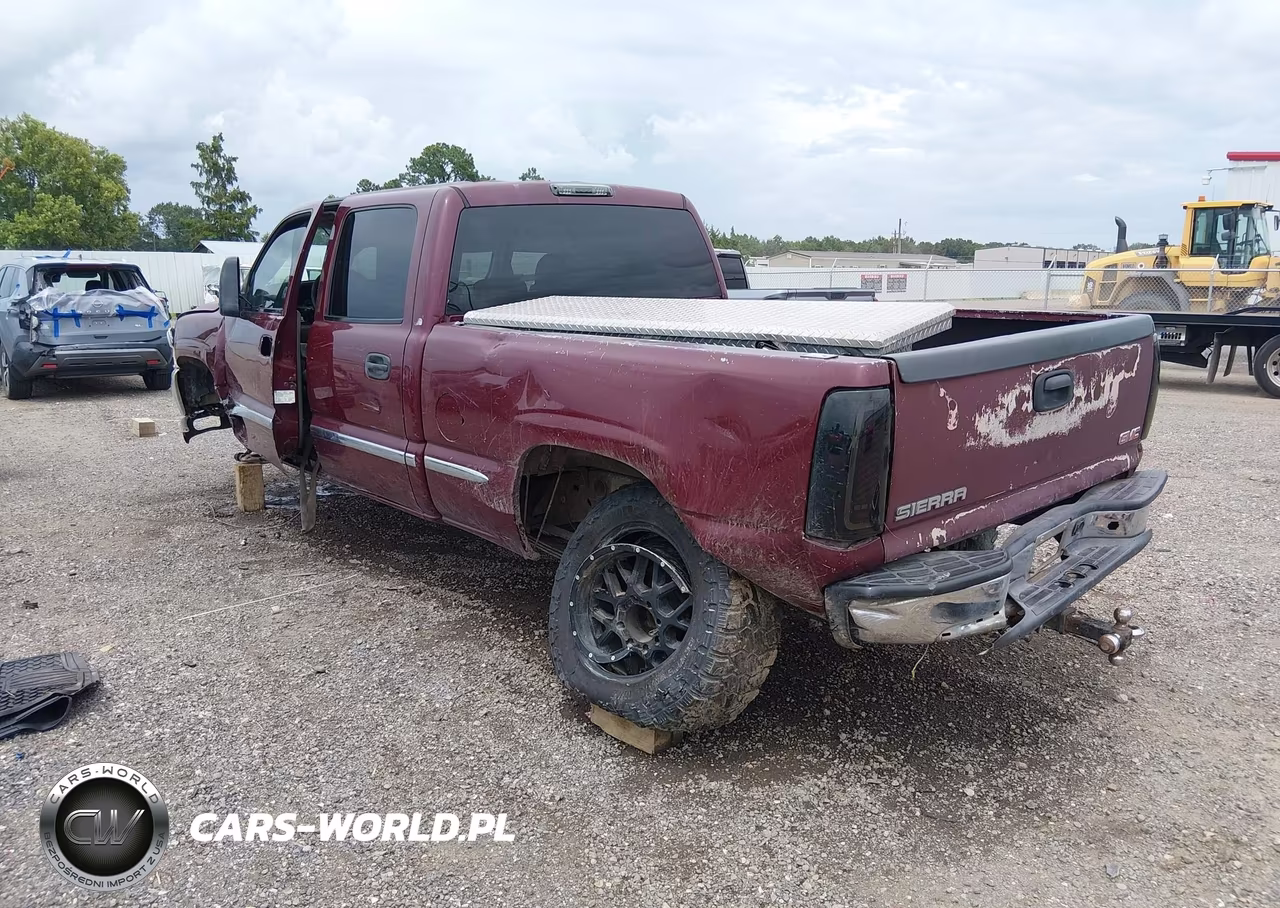 2002 GMC Sierra 1500Hd Sle VIN:1GTGC13U52F186502 - 3