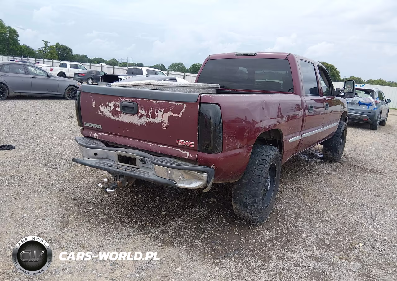 2002 GMC Sierra 1500Hd Sle VIN:1GTGC13U52F186502 - 4