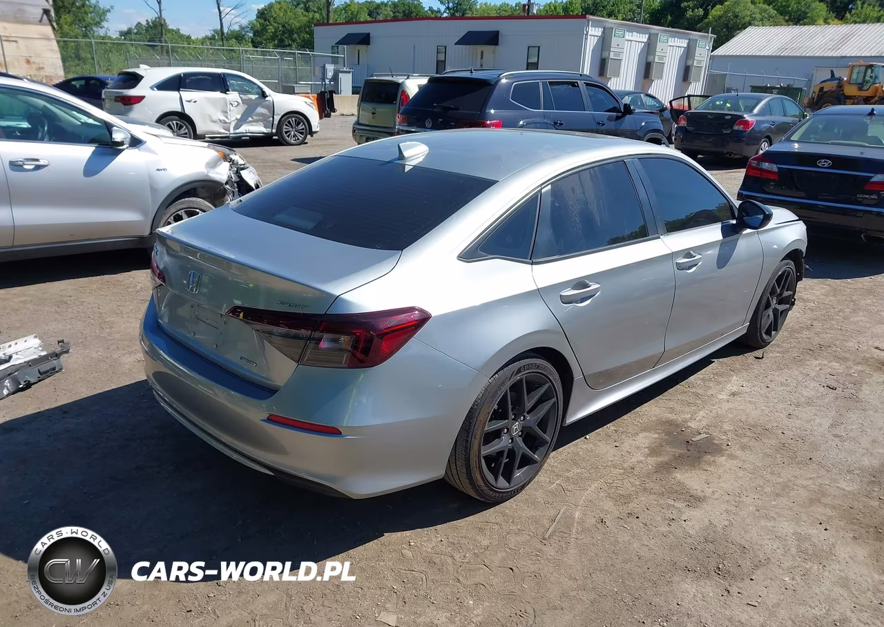 2025 Honda Civic Hybrid Sport-Sport Touring VIN:2HGFE4F82SH311347 - 4