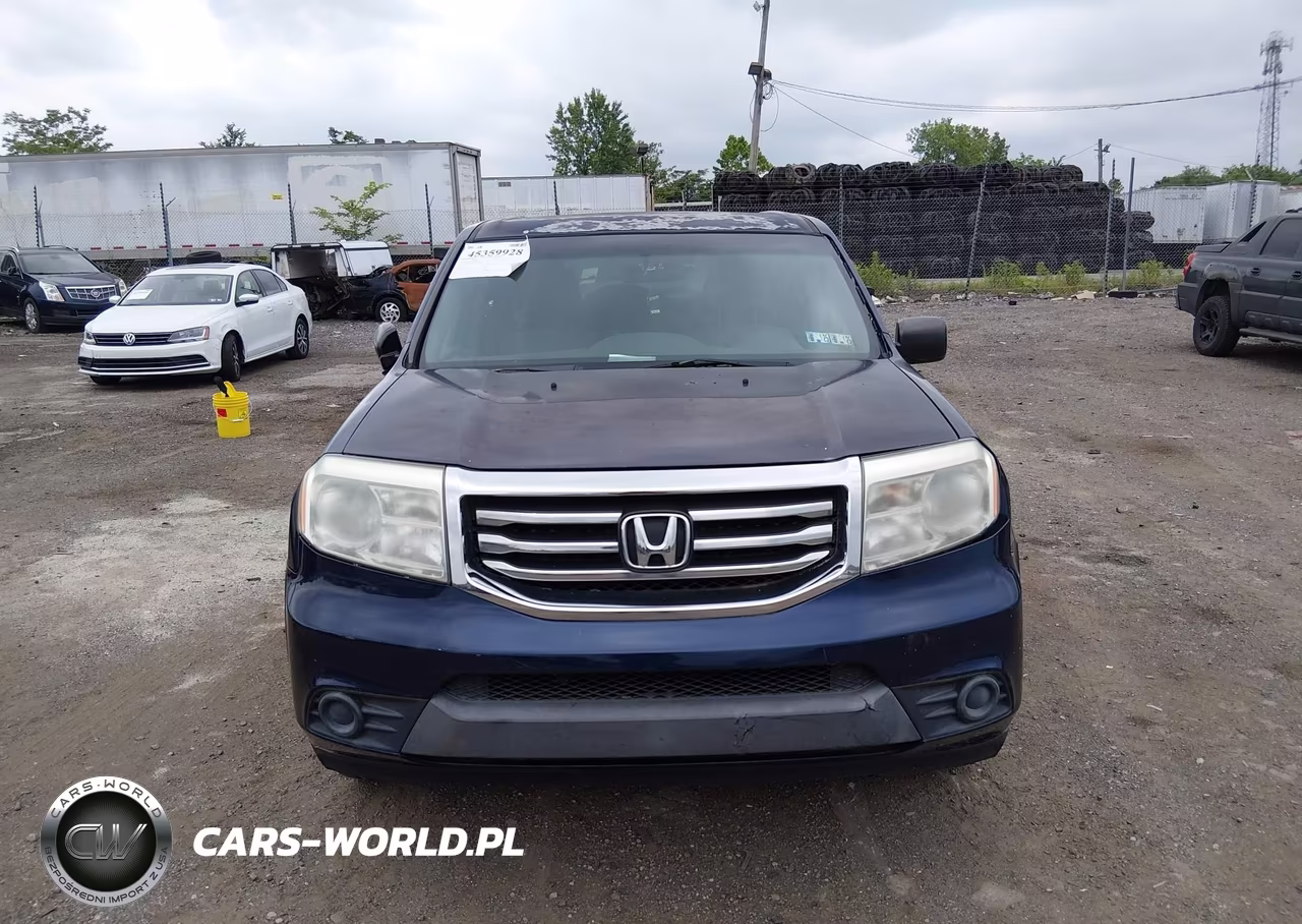 2014 Honda Pilot Lx VIN:5FNYF4H29EB027091 - 12
