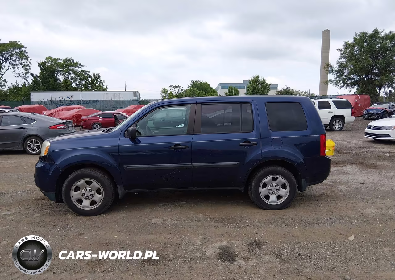 2014 Honda Pilot Lx VIN:5FNYF4H29EB027091 - 14