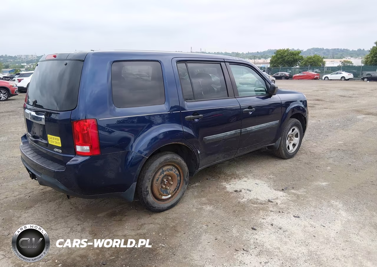 2014 Honda Pilot Lx VIN:5FNYF4H29EB027091 - 4