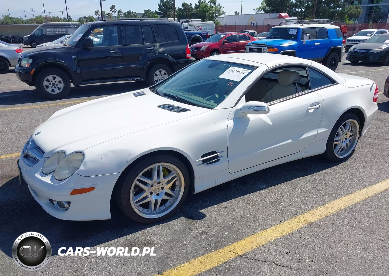2007 Mercedes-Benz Sl 550 VIN:WDBSK71F67F121815 - 2