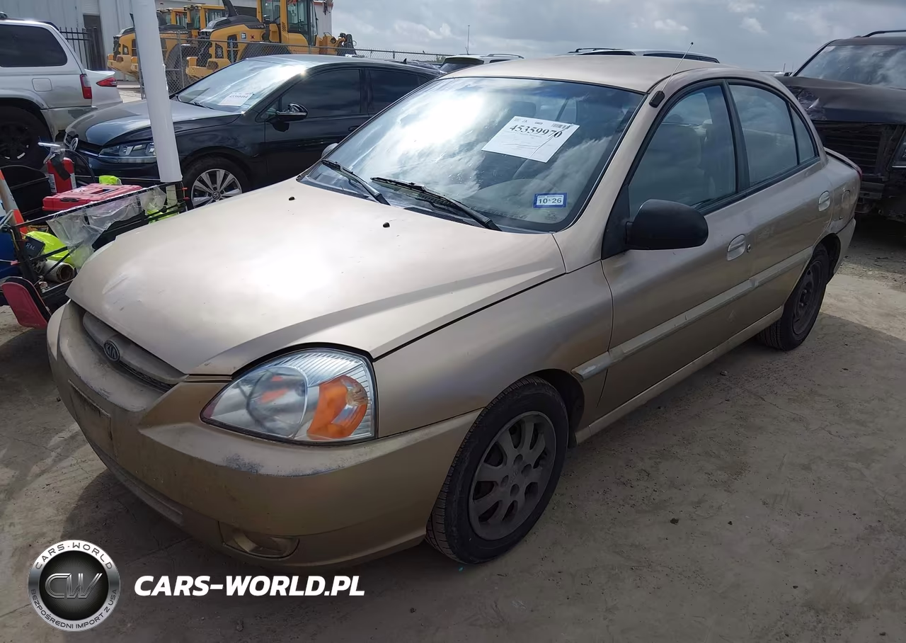 2005 Kia Rio VIN:KNADC125556373978 - 2