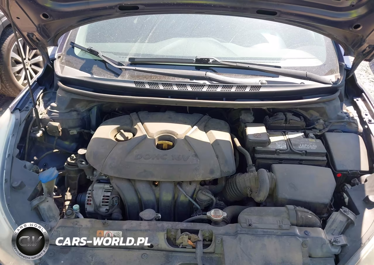 2014 Hyundai Elantra Se VIN:5NPDH4AE1EH535859 - 10