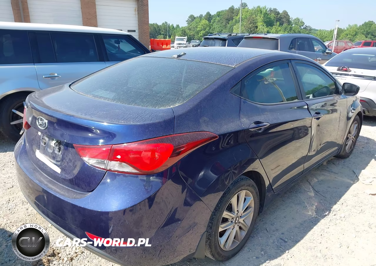 2014 Hyundai Elantra Se VIN:5NPDH4AE1EH535859 - 4