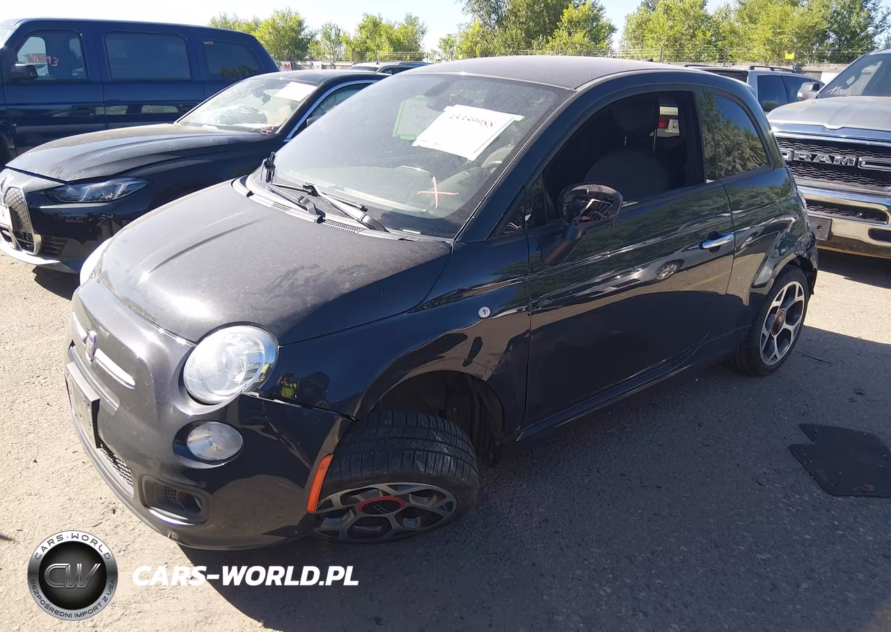 2016 Fiat 500 Sport VIN:3C3CFFBR2GT174552 - 2
