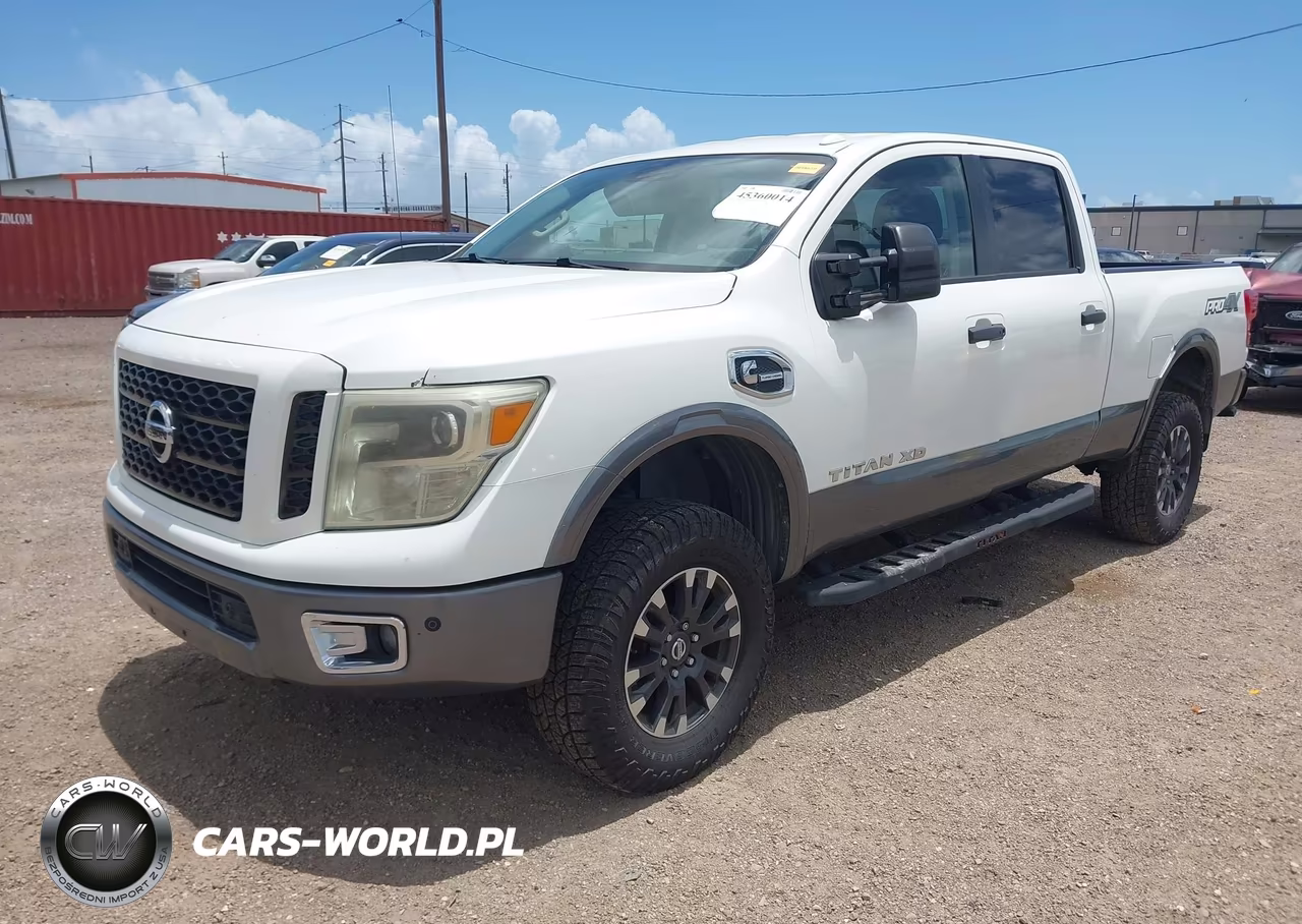 2017 Nissan Titan Xd Pro-4X Diesel VIN:1N6BA1F47HN536879 - 2