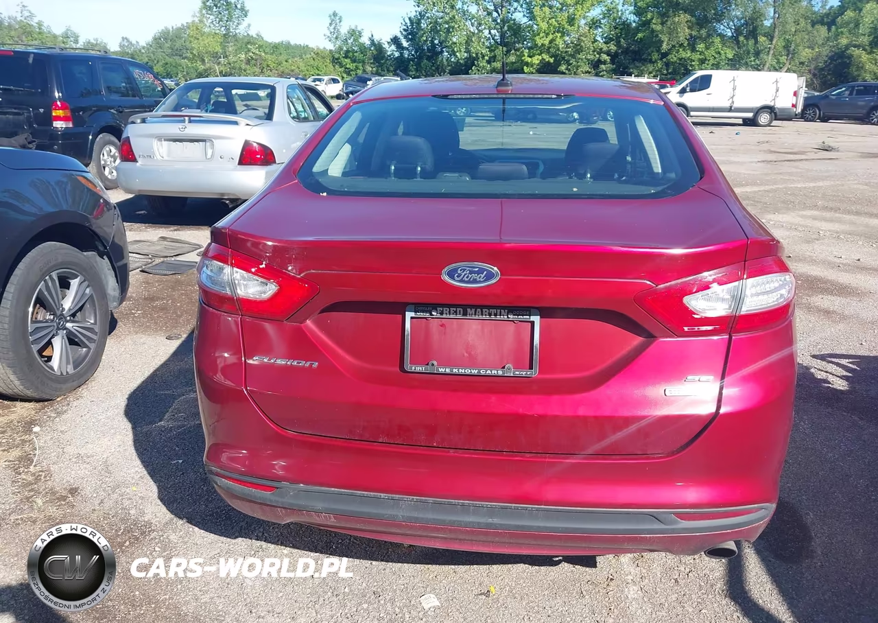 2014 Ford Fusion Se VIN:1FA6P0HD7E5395033 - 16