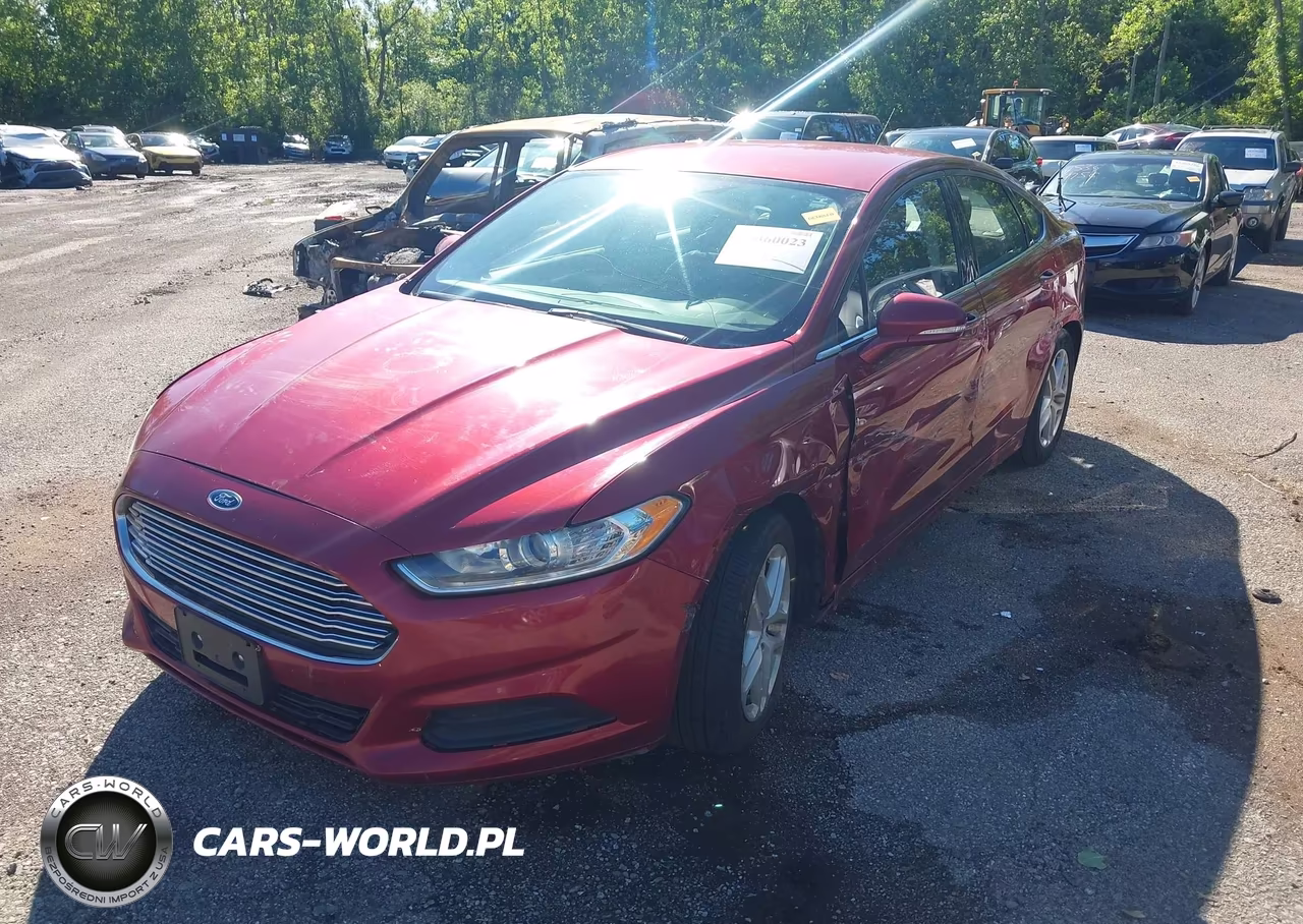 2014 Ford Fusion Se VIN:1FA6P0HD7E5395033 - 2