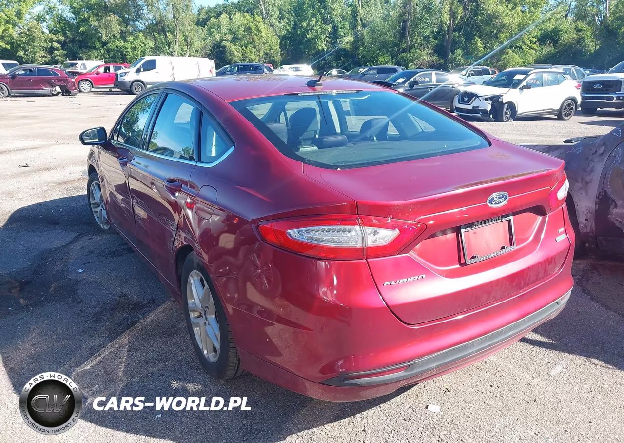 2014 Ford Fusion Se VIN:1FA6P0HD7E5395033 - 3