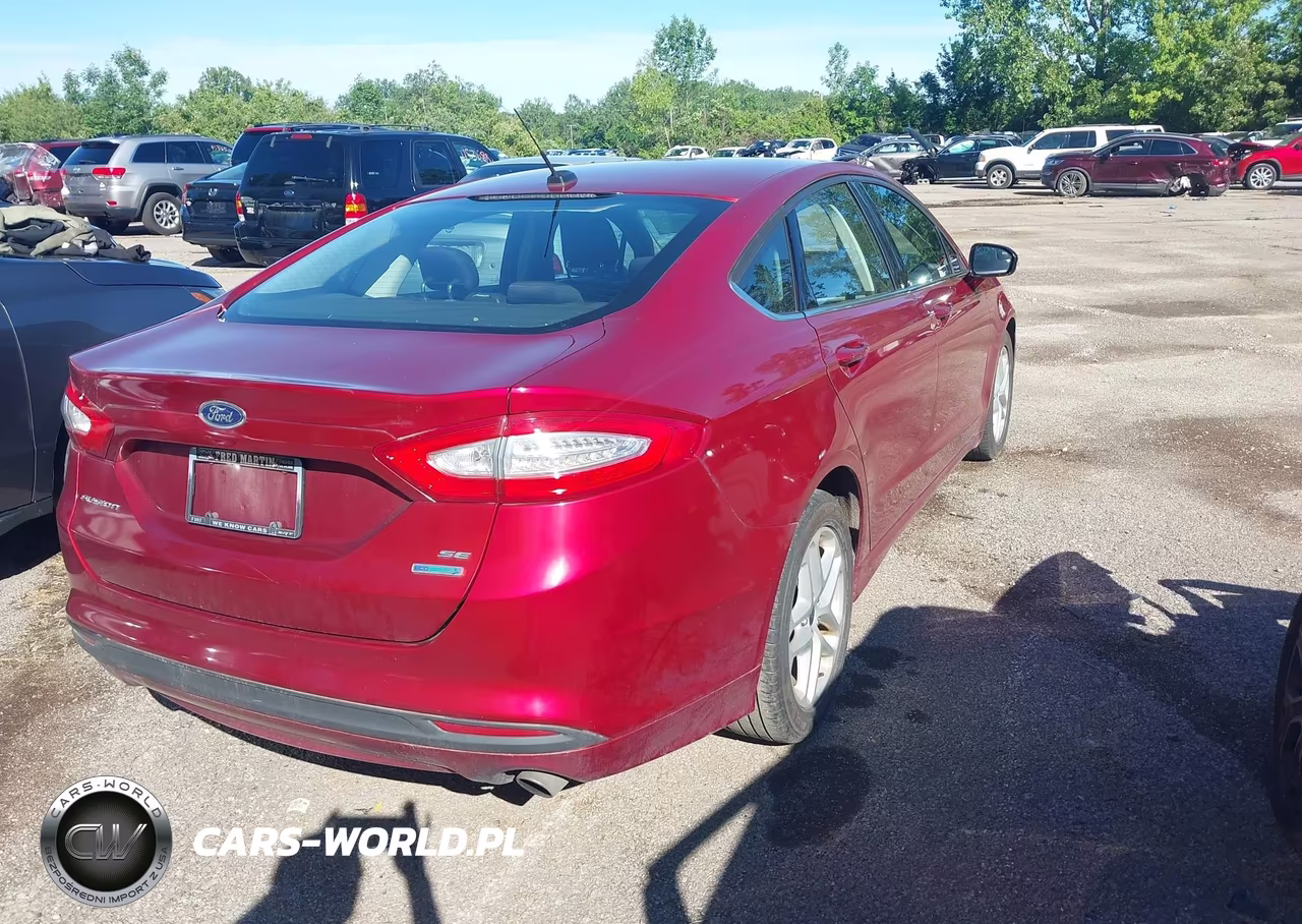 2014 Ford Fusion Se VIN:1FA6P0HD7E5395033 - 4