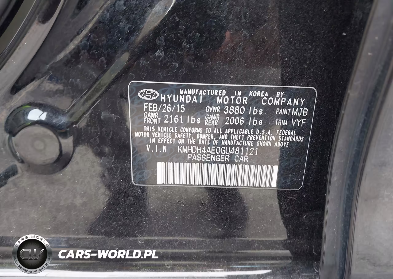 2016 Hyundai Elantra Se VIN:KMHDH4AE0GU481121 - 9