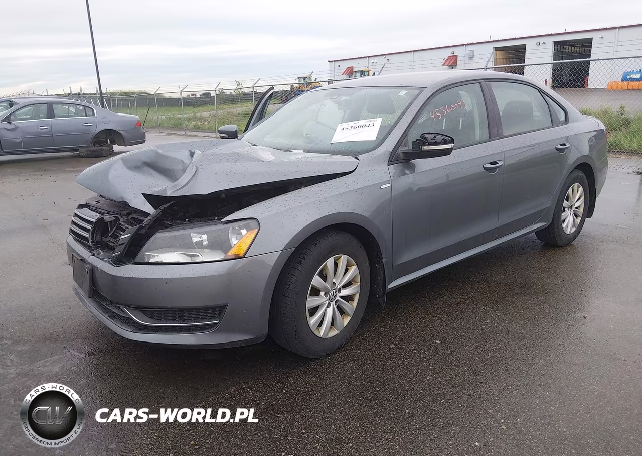 2015 Volkswagen Passat 1.8T Wolfsburg Edition VIN:1VWAS7A38FC002910 - 2