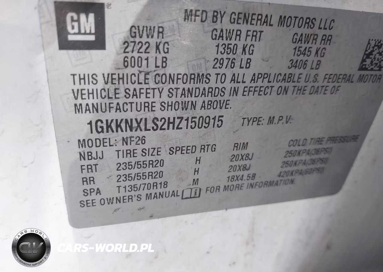 2017 GMC Acadia Denali VIN:1GKKNXLS2HZ150915 - 9