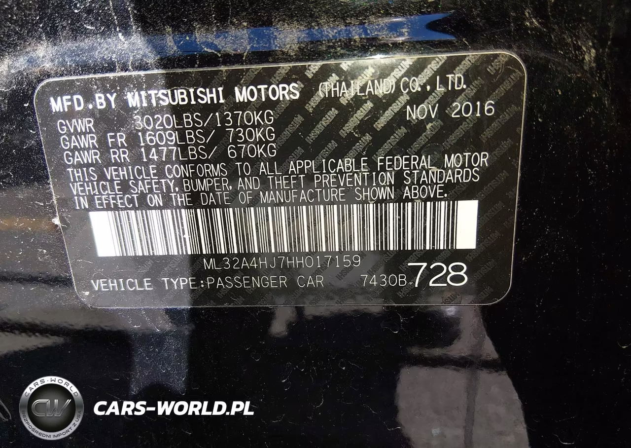 2017 Mitsubishi Mirage Se VIN:ML32A4HJ7HH017159 - 9