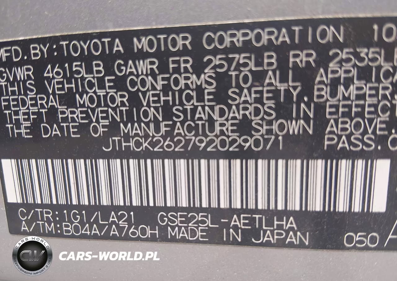 2009 Lexus Is 250 VIN:JTHCK262792029071 - 9