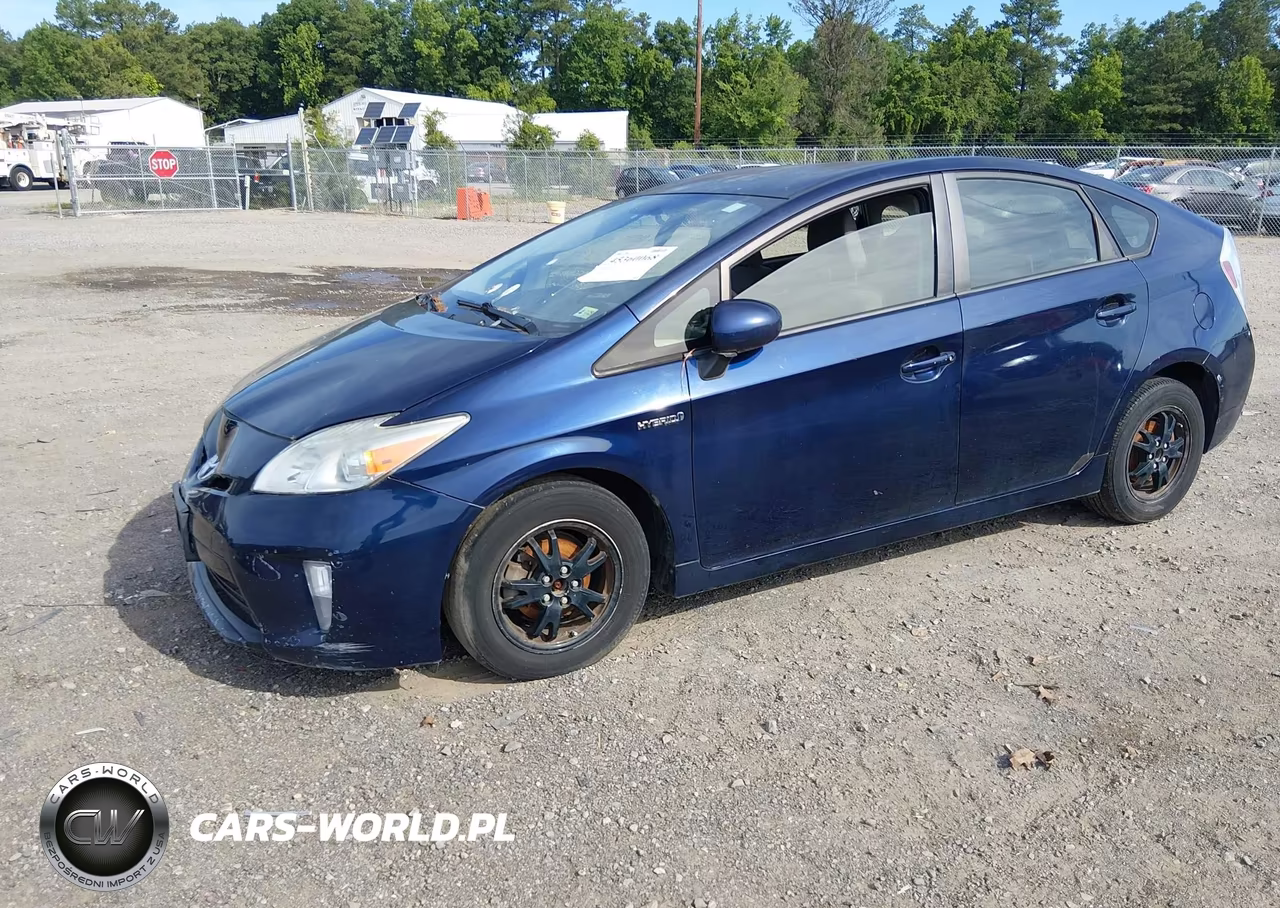 2013 Toyota Prius Three VIN:JTDKN3DU2D0344492 - 2