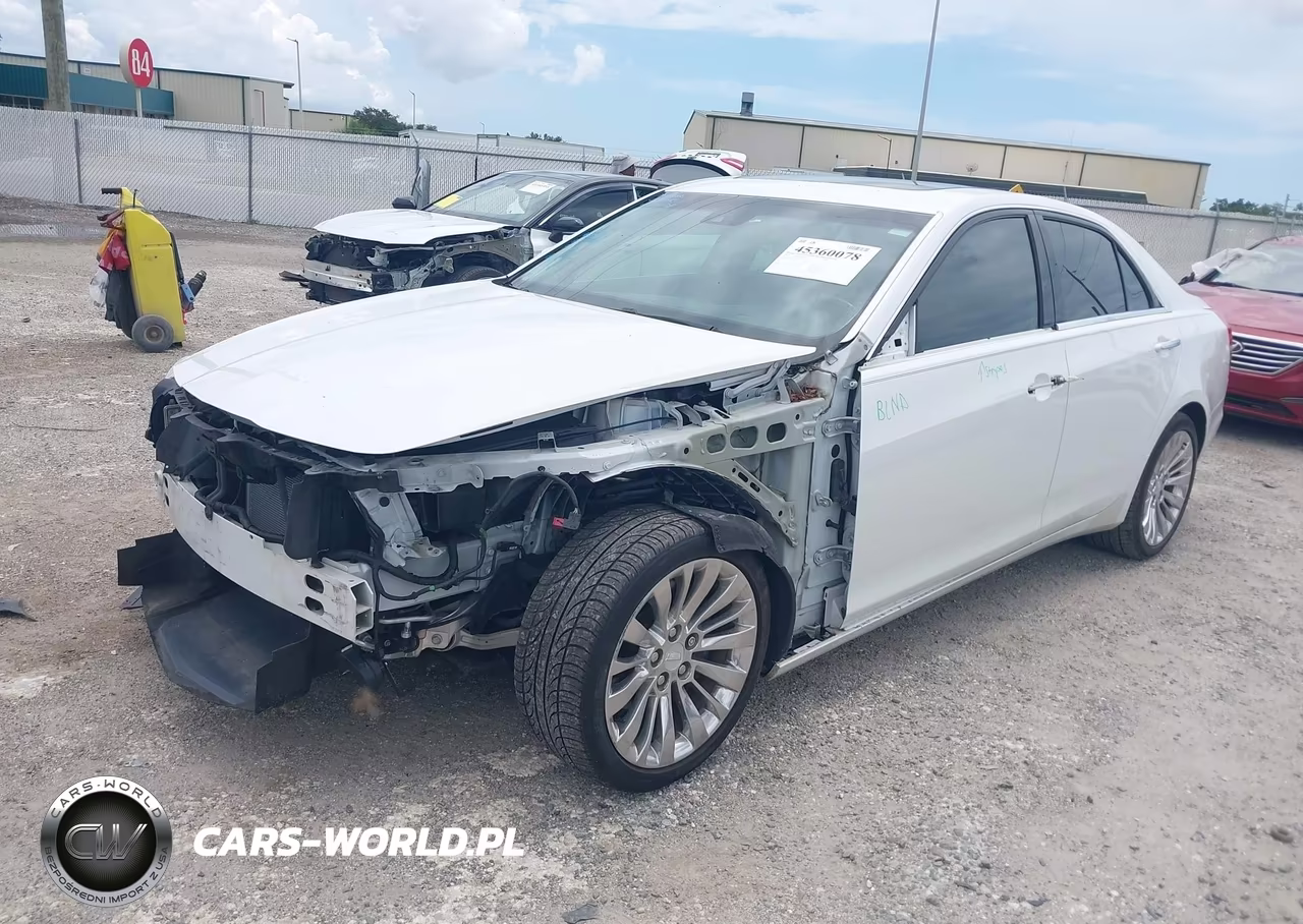 2015 Cadillac Cts Luxury VIN:1G6AR5S31F0125146 - 2