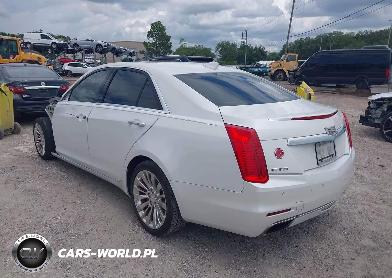 2015 Cadillac Cts Luxury VIN:1G6AR5S31F0125146 - 3