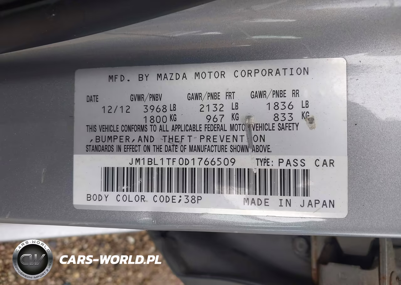 2013 Mazda Mazda3 I Sv VIN:JM1BL1TF0D1766509 - 9