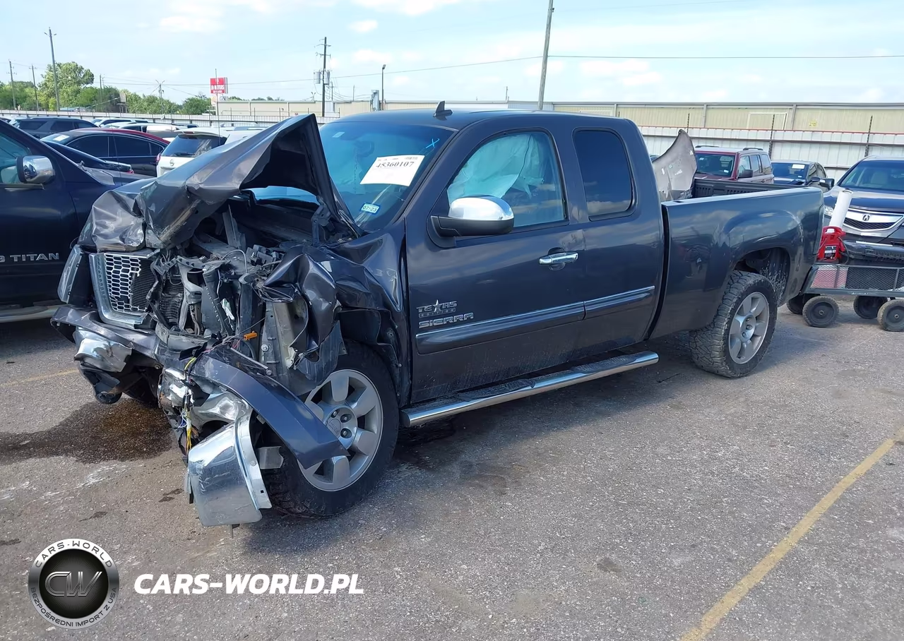2010 GMC Sierra 1500 Sle VIN:1GTSCVE0XAZ293389 - 2