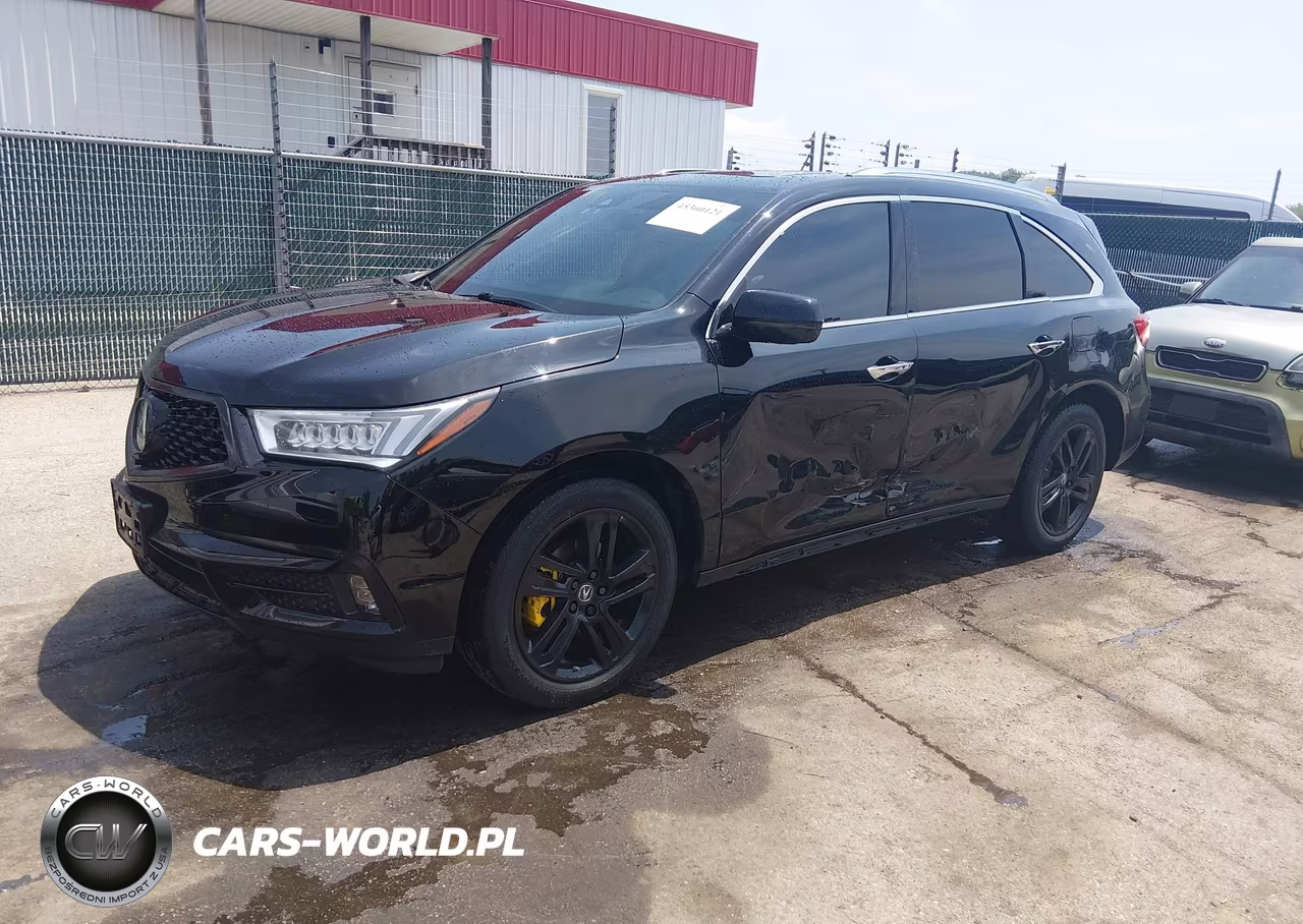 2017 Acura Mdx Advance Package VIN:5FRYD4H80HB025808 - 2