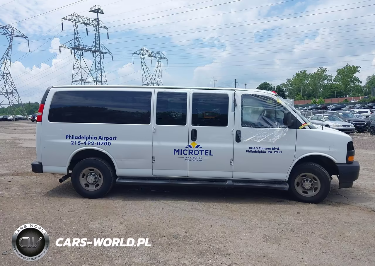 2022 Chevrolet Express Passenger Rwd 3500 Extended Wheelbase Ls VIN:1GAZGNFP9N1286610 - 13