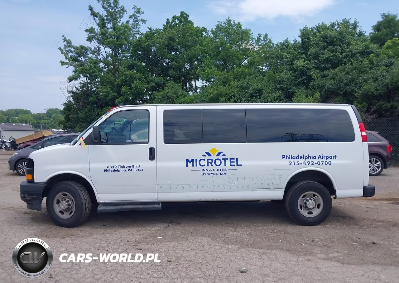 2022 Chevrolet Express Passenger Rwd 3500 Extended Wheelbase Ls VIN:1GAZGNFP9N1286610 - 14