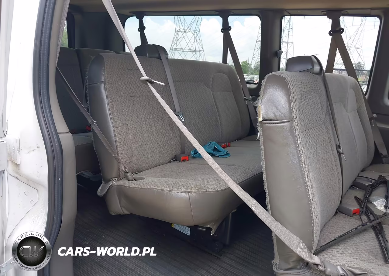 2022 Chevrolet Express Passenger Rwd 3500 Extended Wheelbase Ls VIN:1GAZGNFP9N1286610 - 8