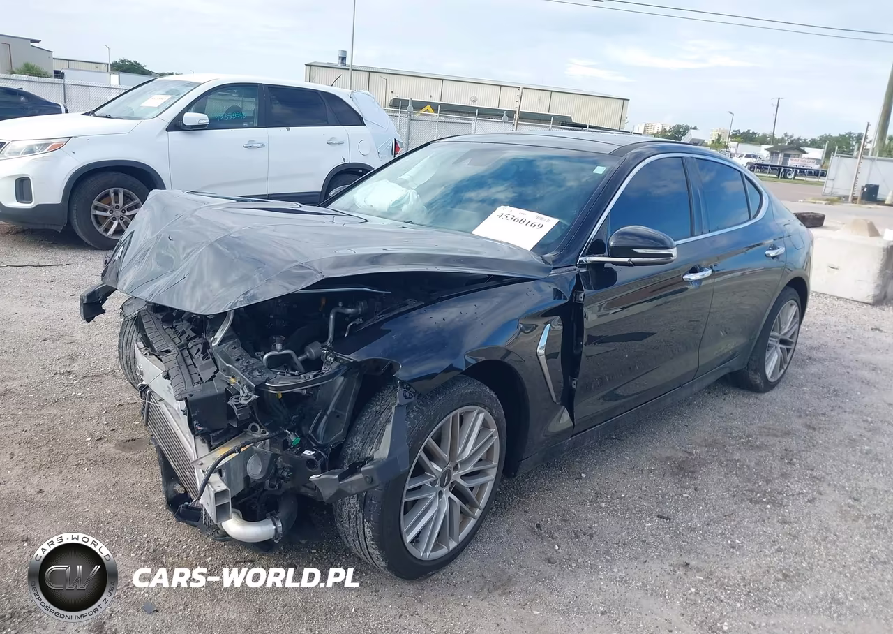 2021 Genesis G70 2.0T Rwd VIN:KMTG34LA8MU074204 - 2