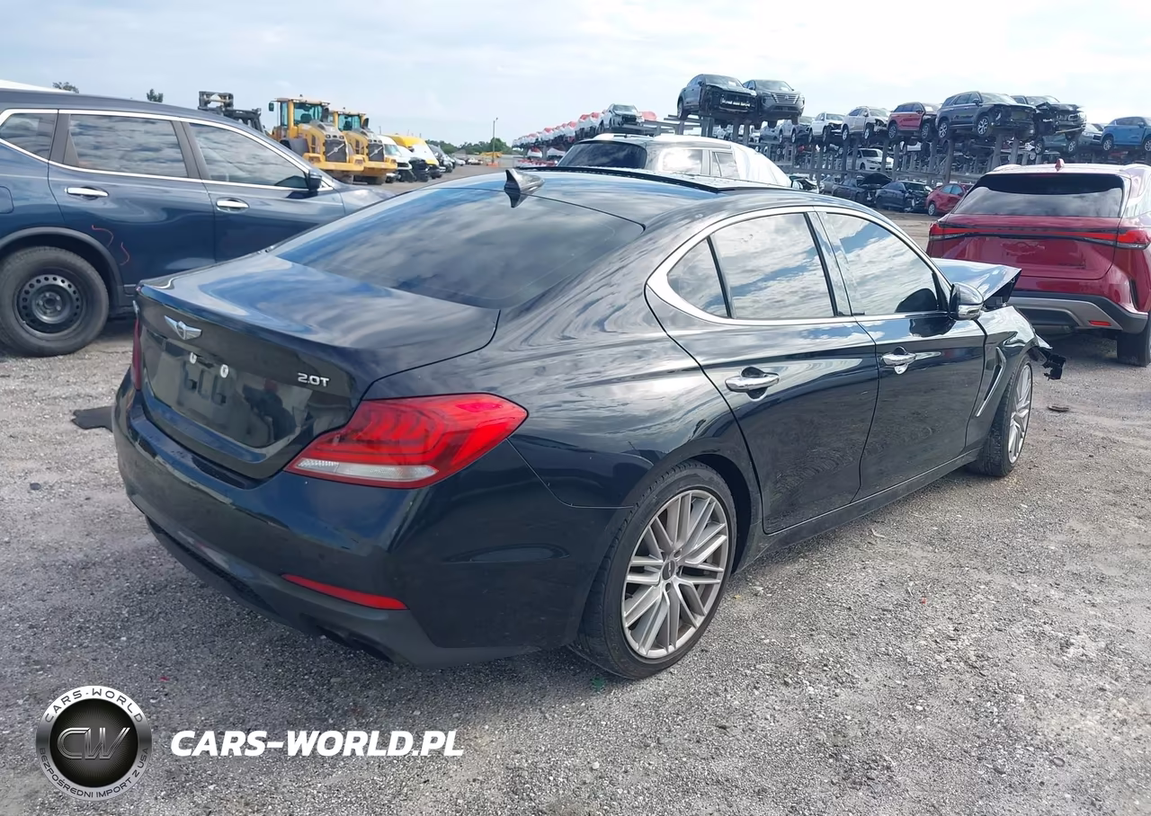 2021 Genesis G70 2.0T Rwd VIN:KMTG34LA8MU074204 - 4