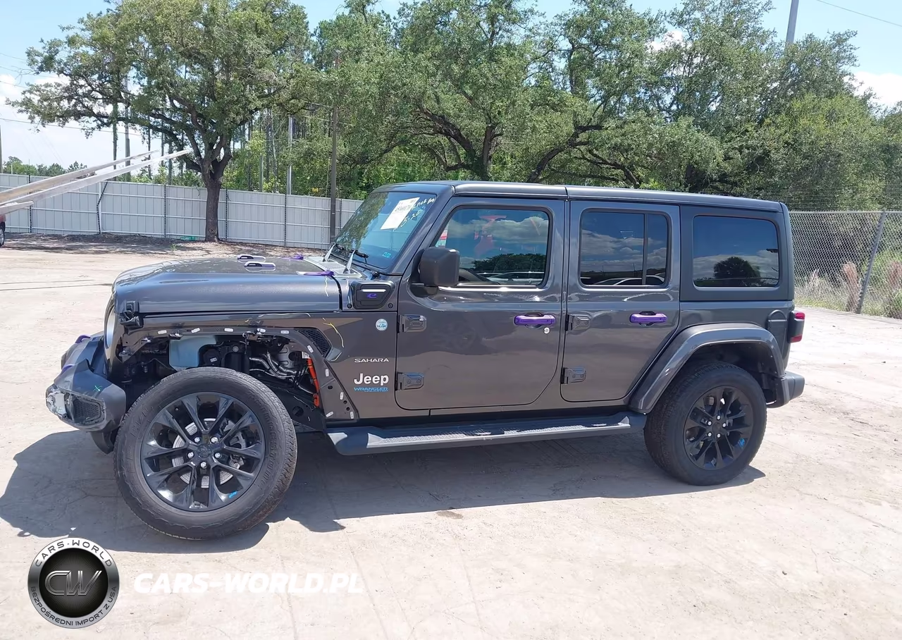 2022 Jeep Wrangler 4Xe Unlimited Sahara 4X4 VIN:1C4JJXP66NW258502 - 14