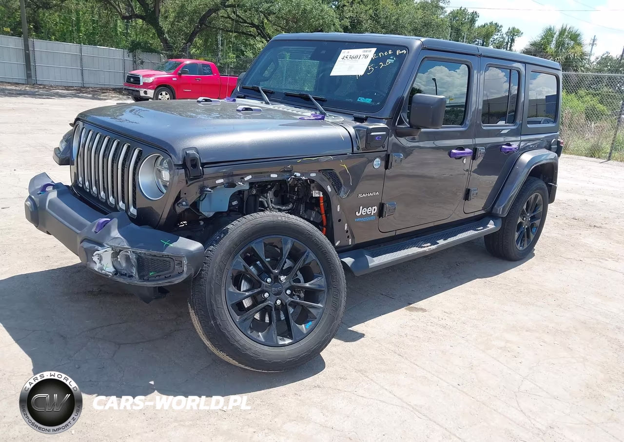 2022 Jeep Wrangler 4Xe Unlimited Sahara 4X4 VIN:1C4JJXP66NW258502 - 6