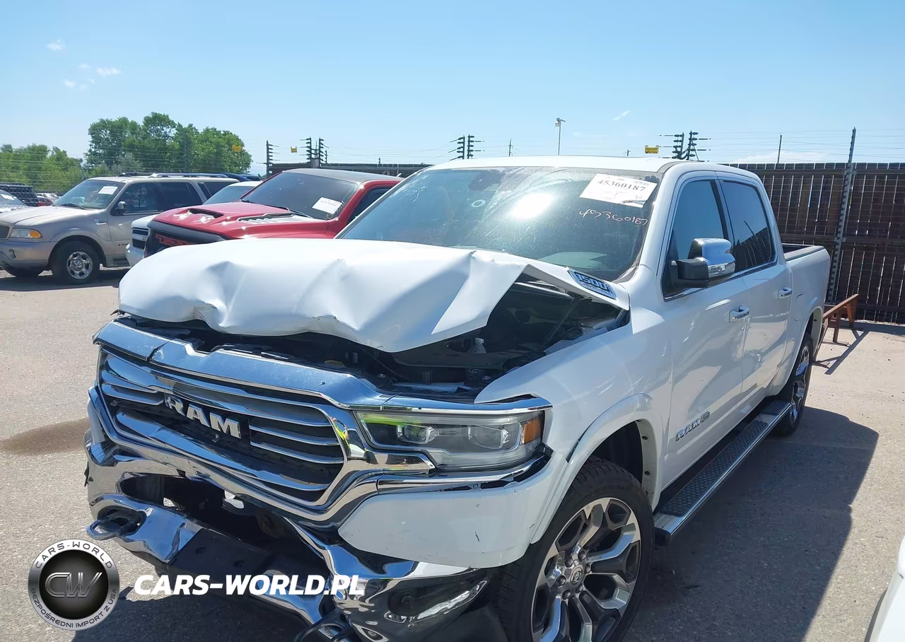 2021 Ram 1500 Limited Longhorn 4X4 5'7 Box VIN:1C6SRFKT1MN806986 - 2