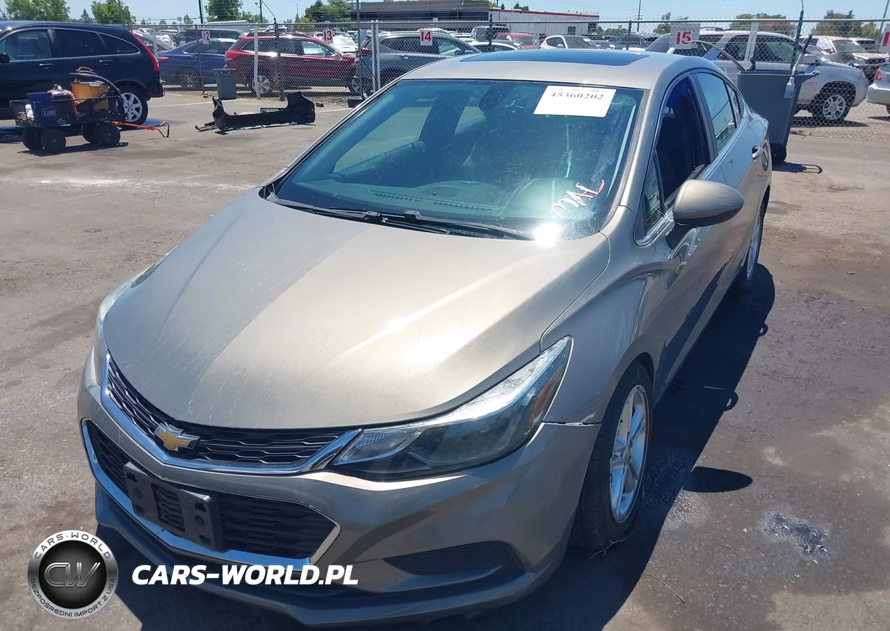 2017 Chevrolet Cruze Lt Auto VIN:1G1BE5SM9H7141233 - 2
