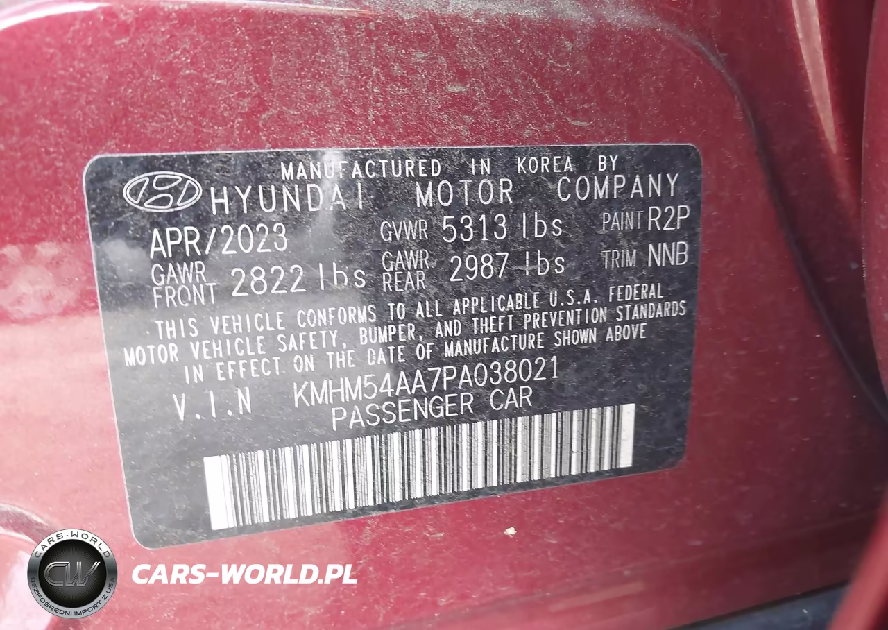 2023 Hyundai Ioniq 6 Limited VIN:KMHM54AA7PA038021 - 9