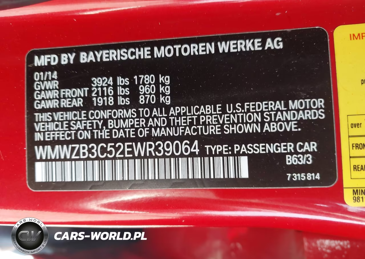 2014 Mini Countryman Cooper VIN:WMWZB3C52EWR39064 - 9