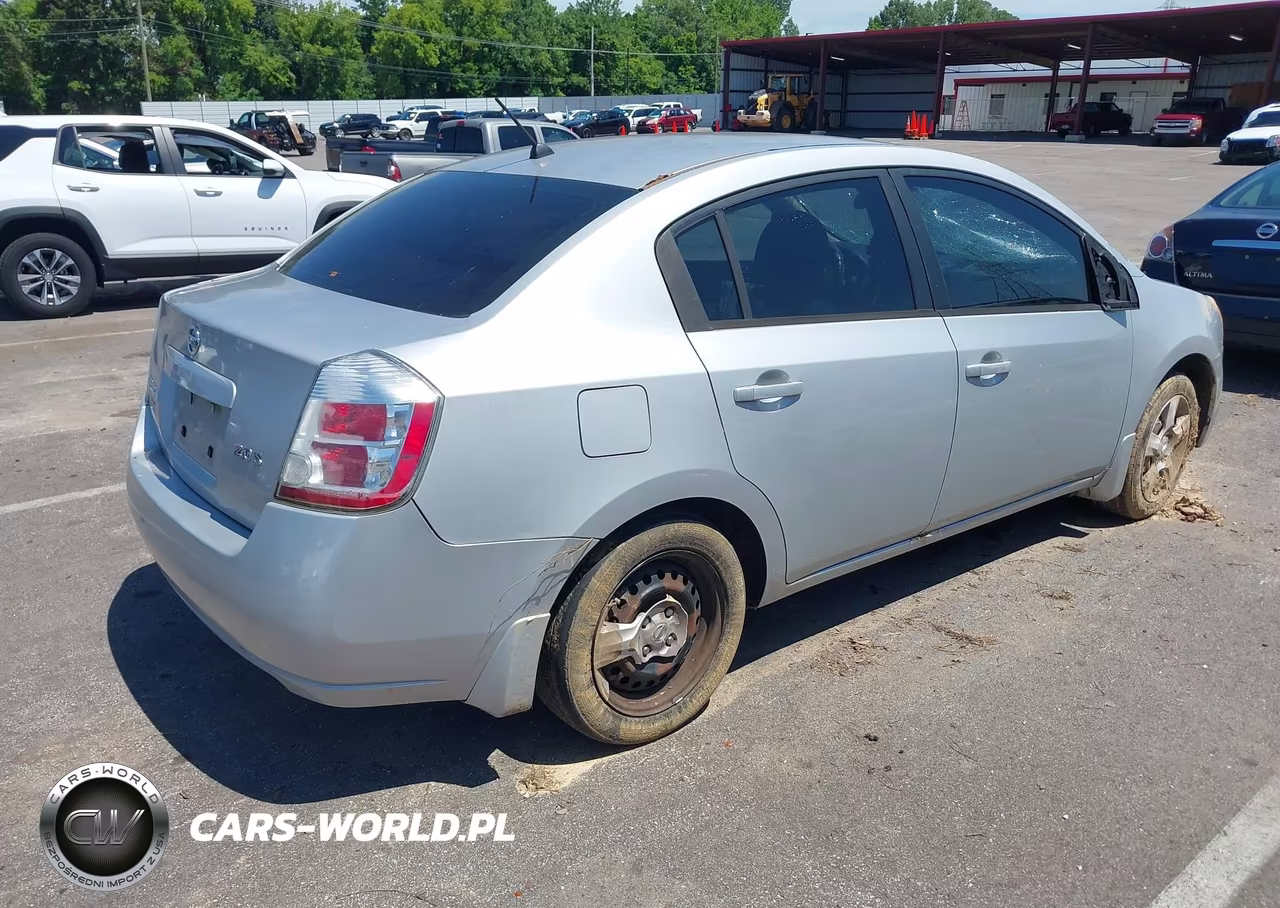 2007 Nissan Sentra 2.0S VIN:3N1AB61E67L606754 - 4
