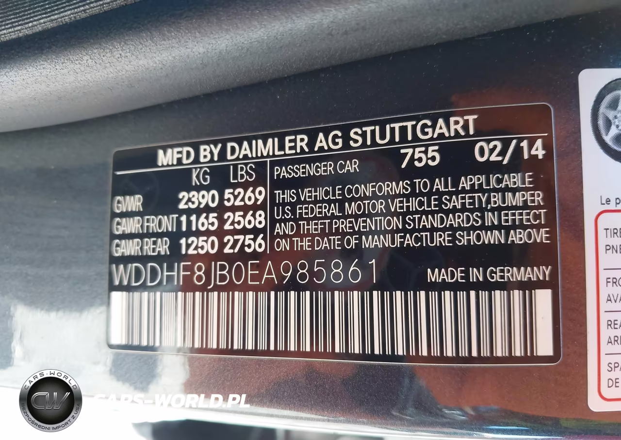 2014 Mercedes-Benz E 350 4Matic VIN:WDDHF8JB0EA985861 - 9