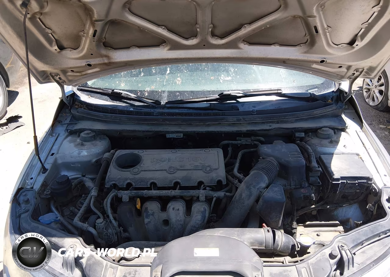 2010 Kia Forte Lx VIN:KNAFT4A21A5078524 - 10