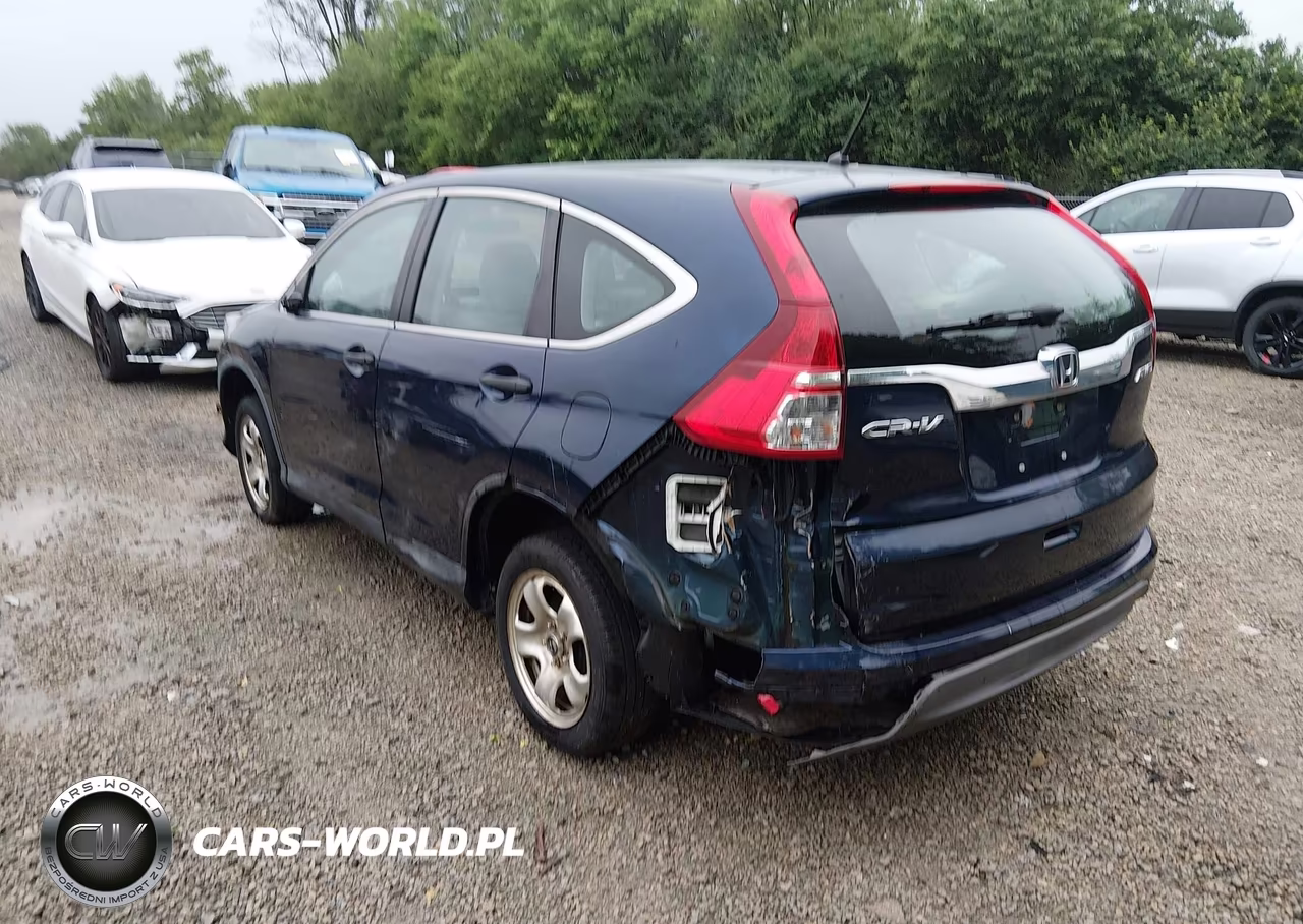 2015 Honda Cr-V Lx VIN:2HKRM4H3XFH628760 - 3