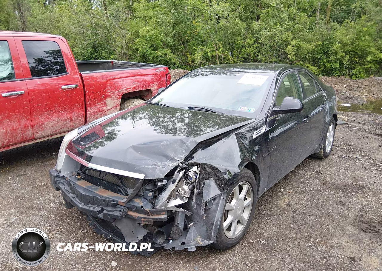 2008 Cadillac Cts Awd W-1Sa VIN:1G6DM577280125585 - 2
