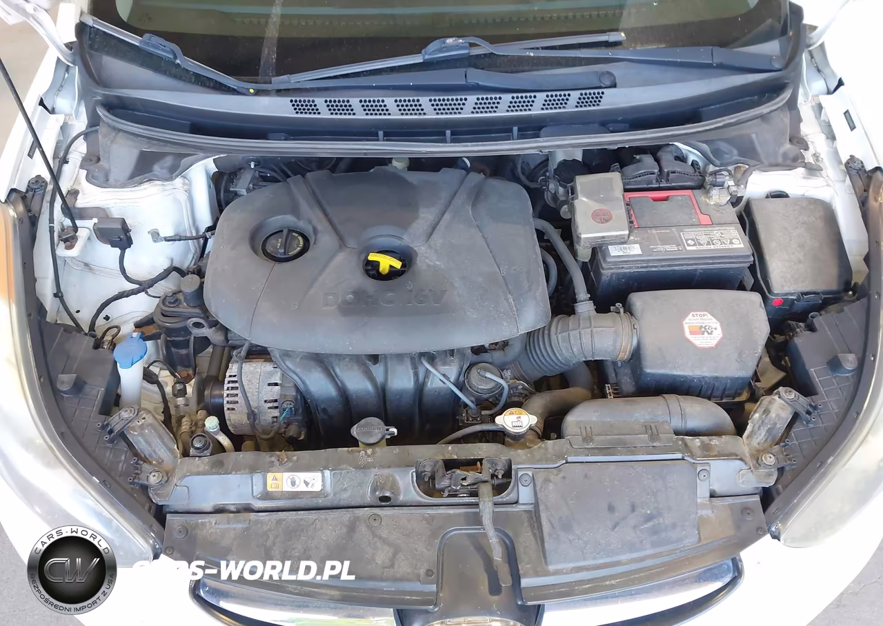 2013 Hyundai Elantra Gls VIN:5NPDH4AEXDH406470 - 10