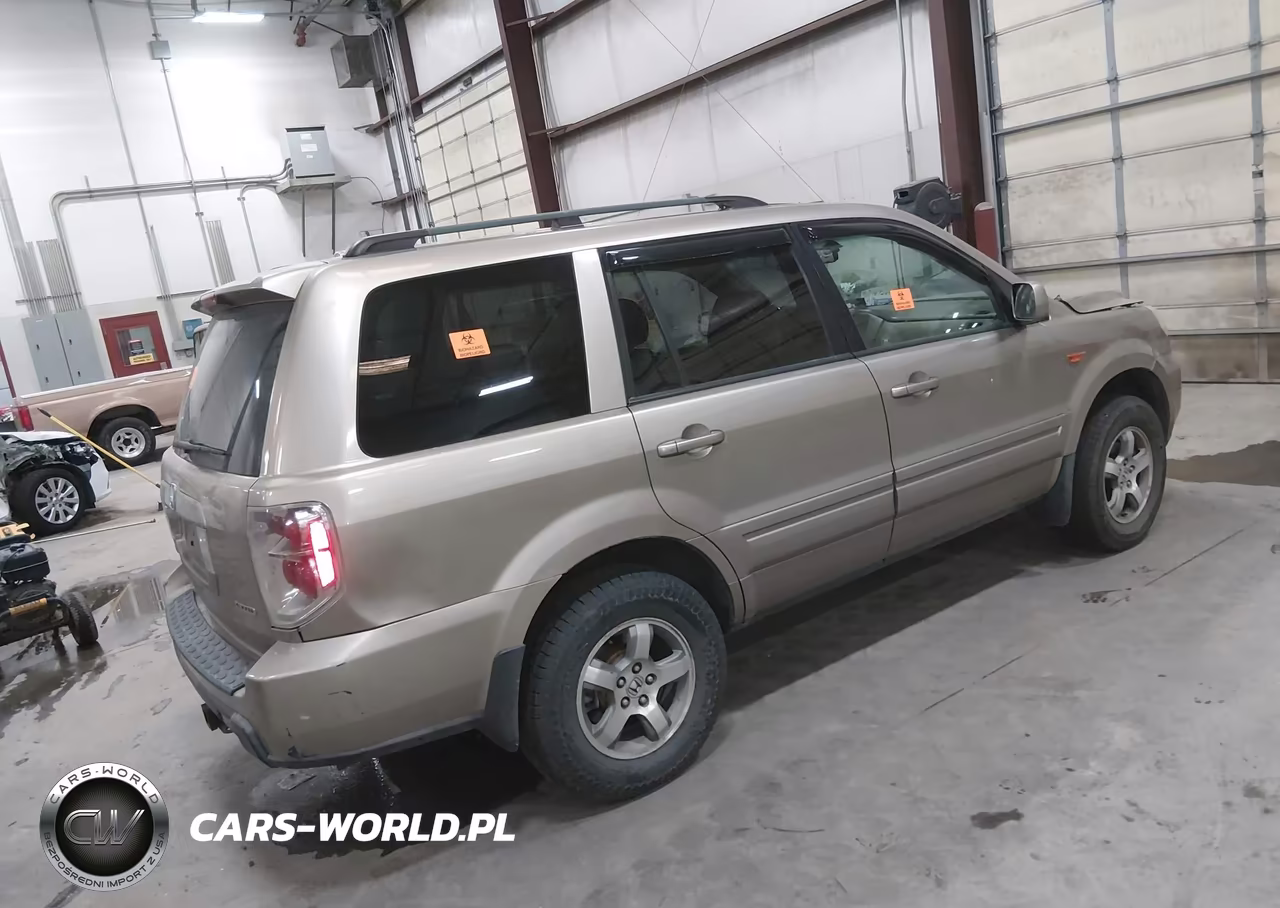 2006 Honda Pilot Ex-L VIN:2HKYF18516H523806 - 4