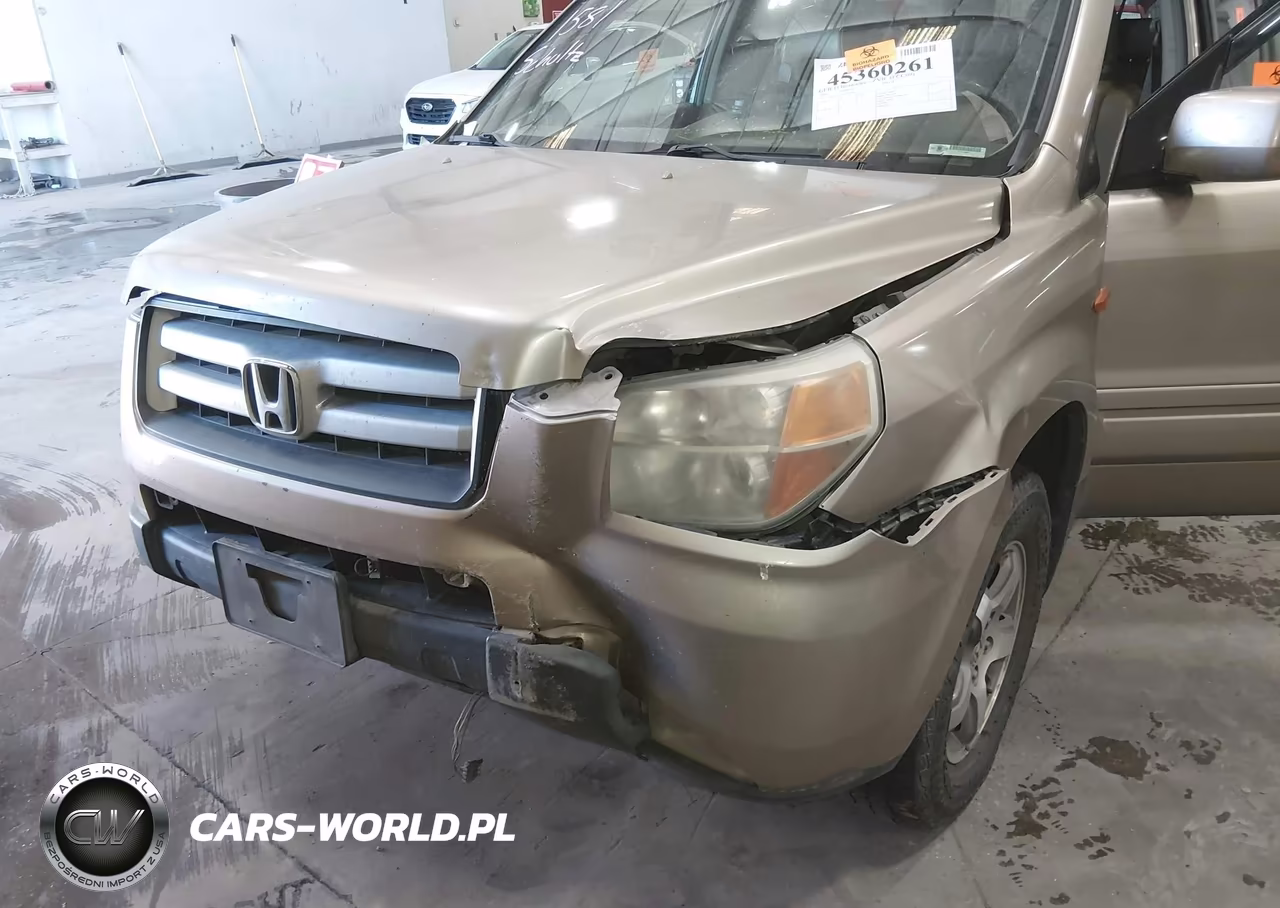 2006 Honda Pilot Ex-L VIN:2HKYF18516H523806 - 6